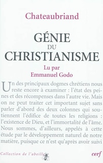 Couverture_Chateaubriand, Le génie du christianisme
