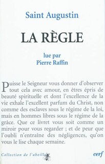 Front cover_Saint Augustin, La Règle
