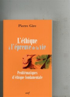 Couverture_L' éthique à l'épreuve de la vie