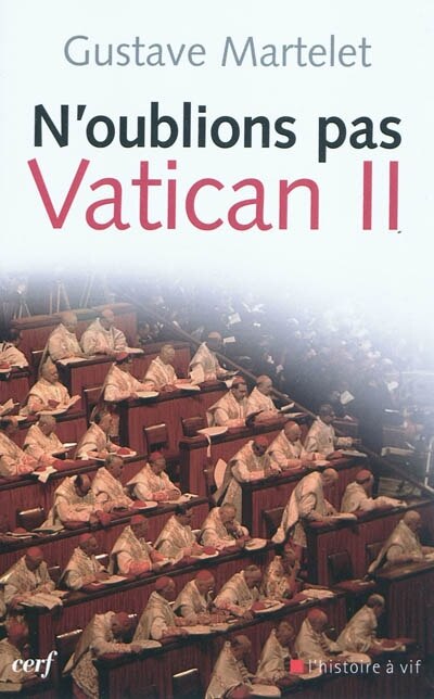 Front cover_N'oublions pas Vatican II