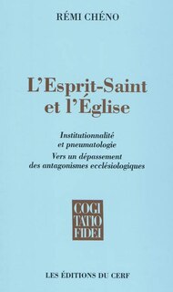 Front cover_L' Esprit-Saint et l'Eglise
