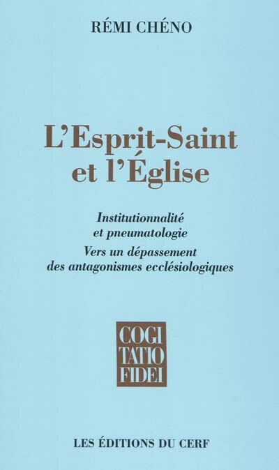 Front cover_L' Esprit-Saint et l'Eglise