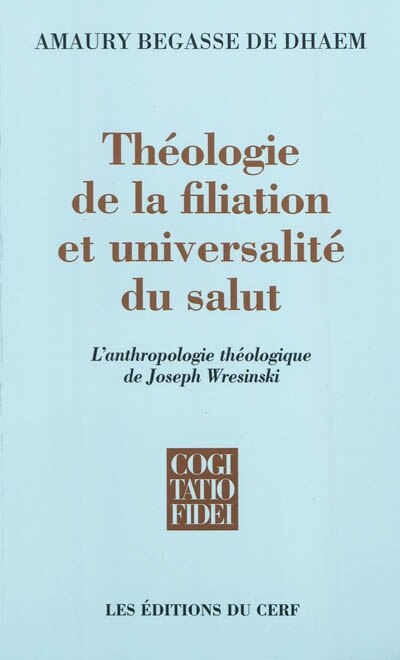 Front cover_Théologie de la filiation et universalité du salut
