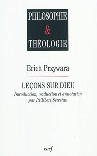 Front cover_Leçons sur Dieu : paroles et figures d'éternité