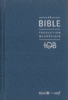 Front cover_La Bible- Traduction Oecumenique- Notes Essentielles, Balacron Bleu Nuit