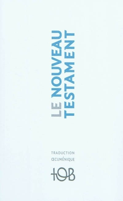 Front cover_Le nouveau Testament