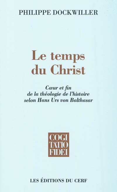 Front cover_Le temps du Christ