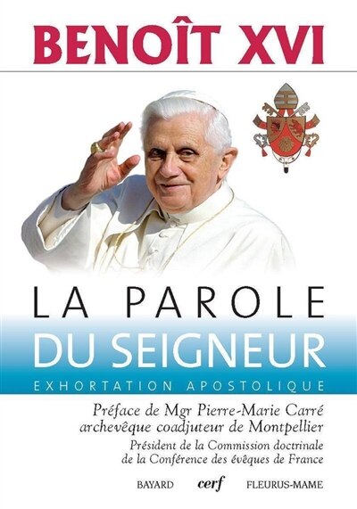 Couverture_La parole du Seigneur, verbum domini : exhortation apostolique