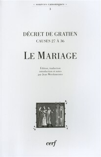 Couverture_Décret de Gratien, causes 27 à 36