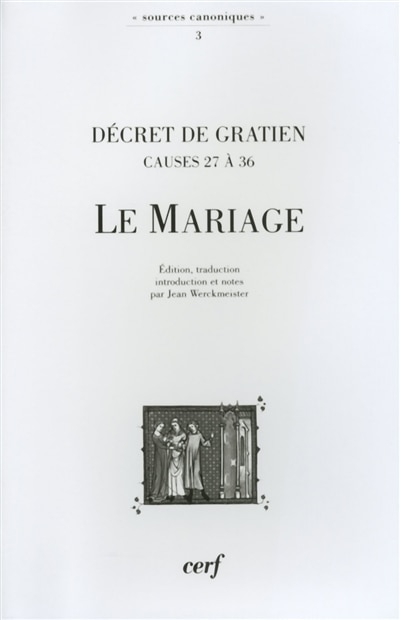 Couverture_Décret de Gratien, causes 27 à 36