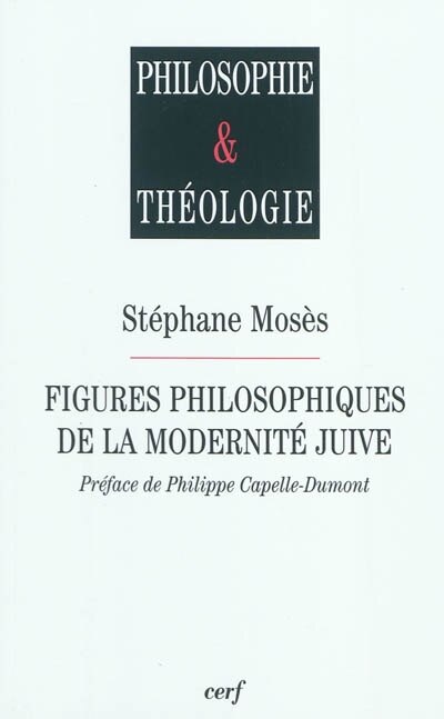 Front cover_Figures philosophiques de la modernité juive