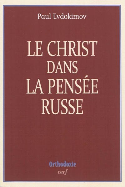 Front cover_Le Christ dans la pensée russe
