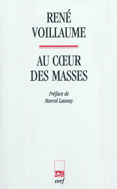 Front cover_Au coeur des masses