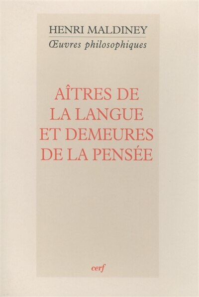 Front cover_Aîtres de la langue et demeures de la pensée