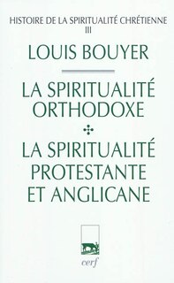 Front cover_La spiritualité orthodoxe et la spiritualité protestante et anglicane
