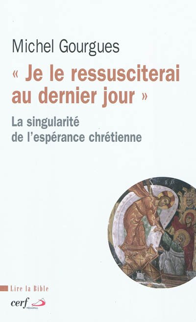 Front cover_Je le ressusciterai au dernier jour