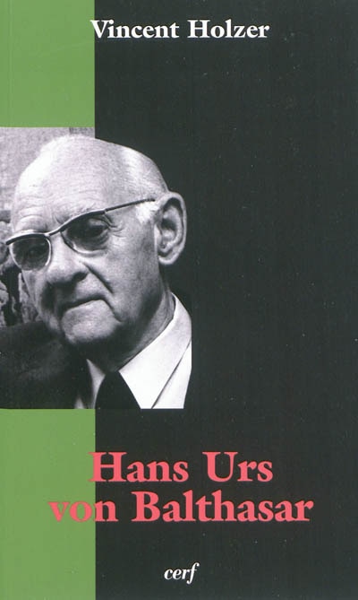 Couverture_Hans Urs von Balthasar