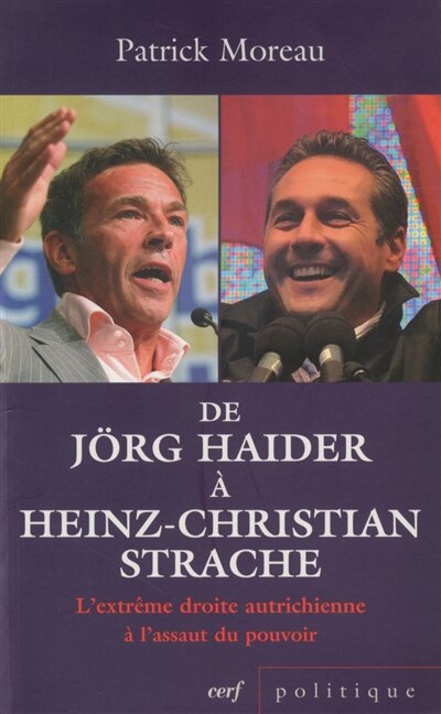 Front cover_De Jörg Haider à Heinz-Christian Strache