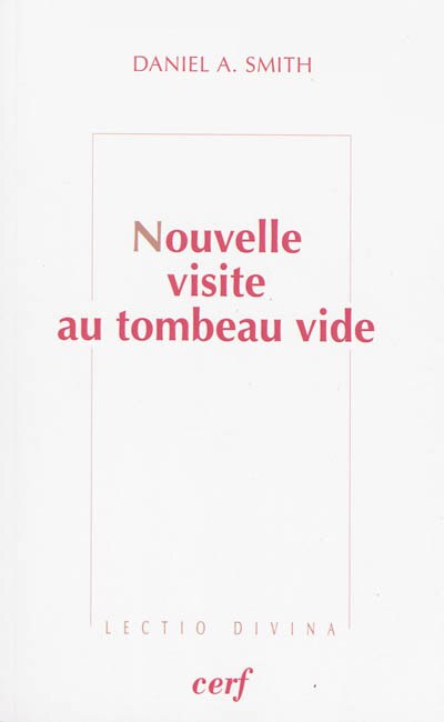 Front cover_Nouvelle visite au tombeau vide