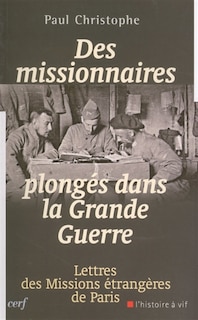 Front cover_Des missionnaires plongés dans la Grande Guerre, 1914-1918
