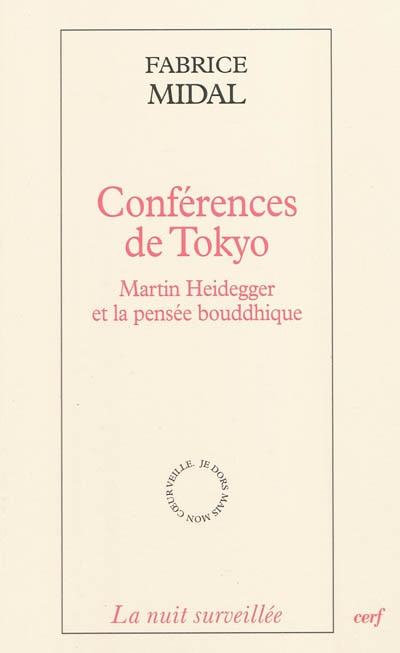 Front cover_Conférences de Tokyo