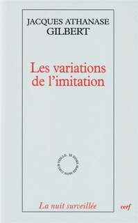 Front cover_Les variations de l'imitation