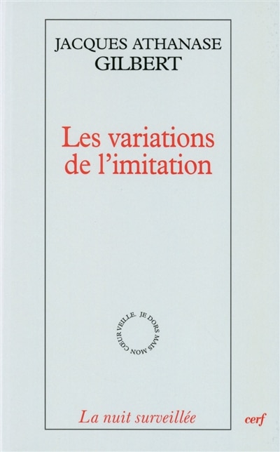 Front cover_Les variations de l'imitation