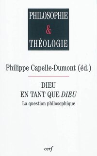 Front cover_Dieu en tant que Dieu