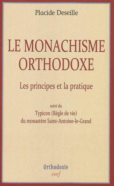 Couverture_Le monachisme orthodoxe