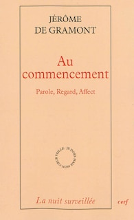 Front cover_Au commencement