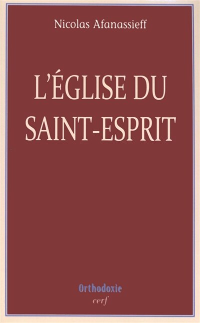 Front cover_L' Eglise du Saint-Esprit