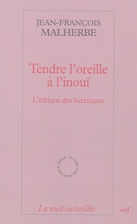 Front cover_Tendre l'oreille &agrave; l'inou&iuml;