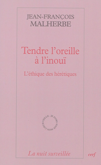 Front cover_Tendre l'oreille &agrave; l'inou&iuml;