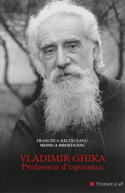 Front cover_Vladimir Ghika, professeur d'espérance : biographie