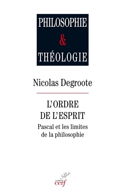 Front cover_L' ordre de l'esprit