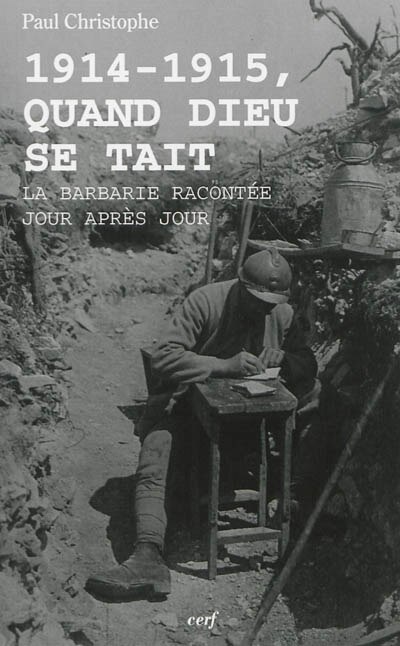 Front cover_1914-1915, quand Dieu se tait