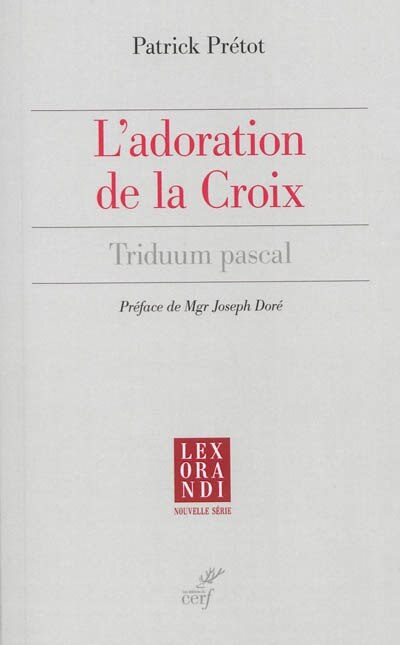 Front cover_L' adoration de la croix