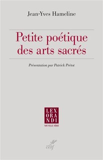 Couverture_Petite poétique des arts sacrés