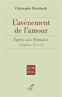 Front cover_L' avènement de l'amour