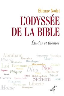 Front cover_L'odyssée de la Bible : études et thèmes