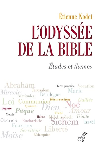 Front cover_L'odyssée de la Bible : études et thèmes