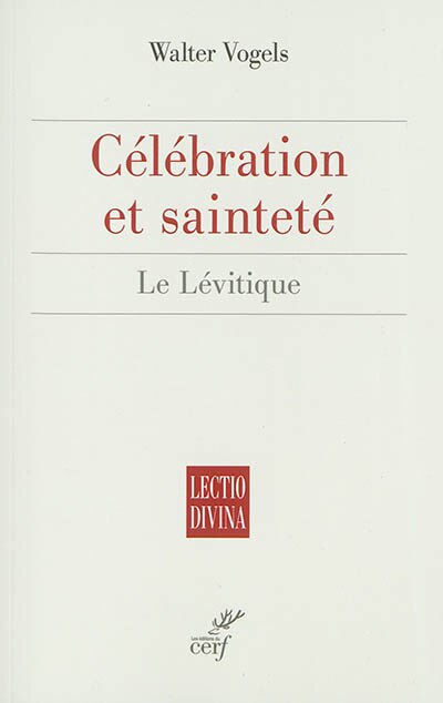 Front cover_Célébration et sainteté