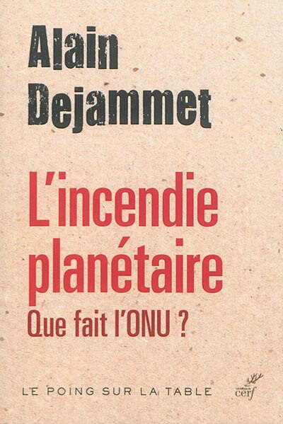 Couverture_L' incendie planétaire