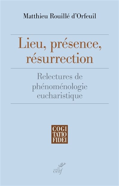 Front cover_Lieu, présence, résurrection