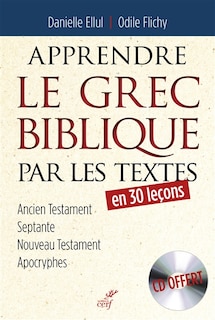 Couverture_Apprendre le grec biblique par les textes