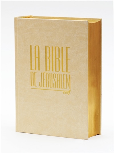 Front cover_La Bible de J&eacute;rusalem