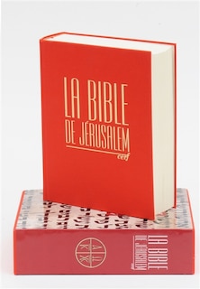 Couverture_La Bible de J&eacute;rusalem - toile rouge  ned