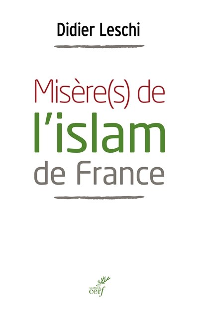 Couverture_Mis&egrave;re(s) de l'islam de France