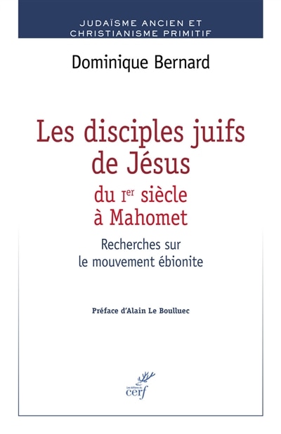 Front cover_Les disciples juifs de Jésus du Ier siècle à Mahomet