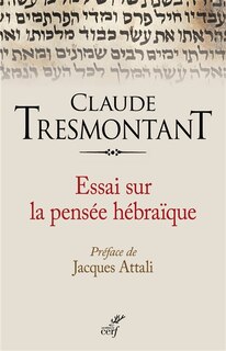 Couverture_Essai sur la pensée hébraïque